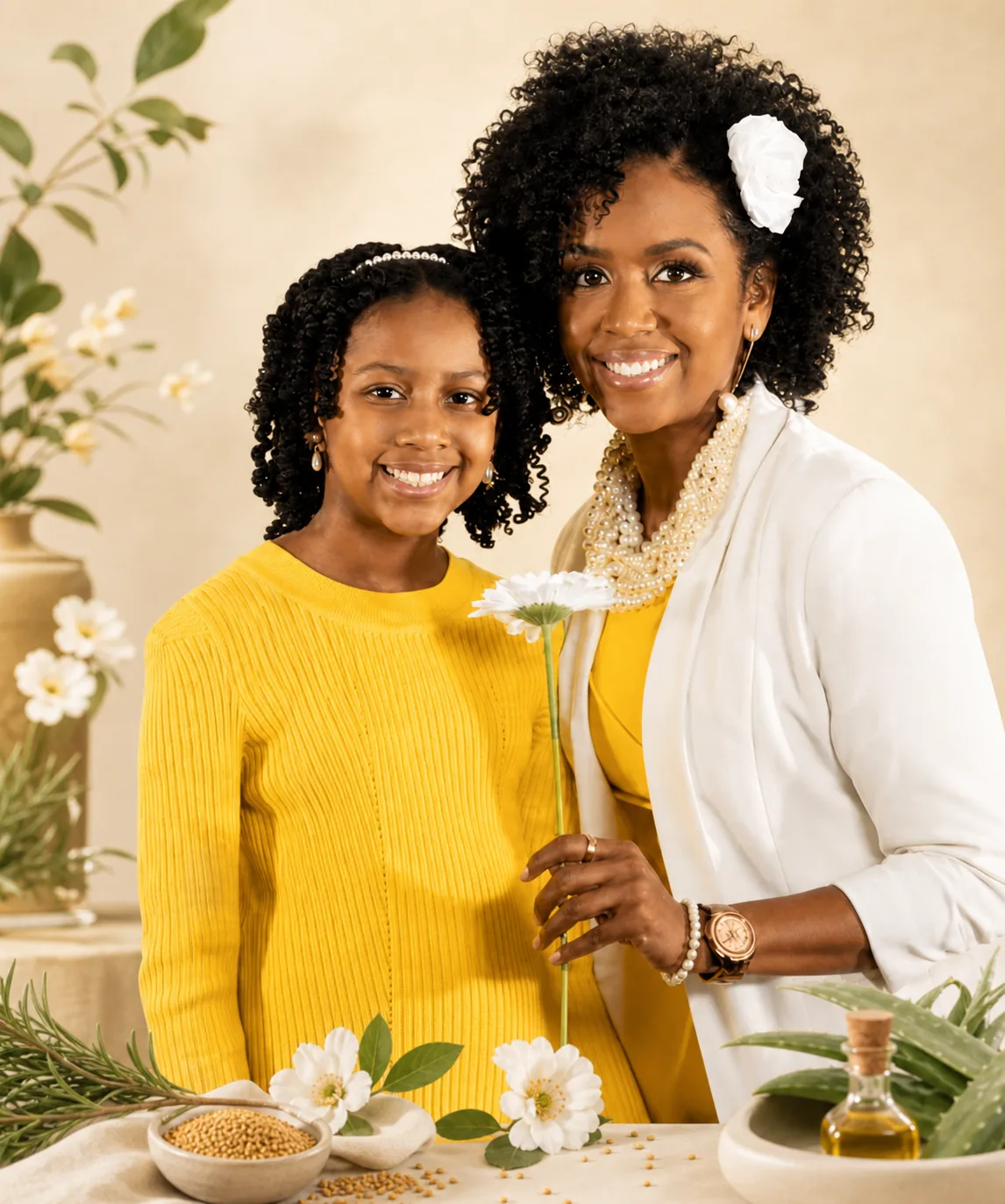 Ingrid Jones and her daughter